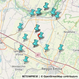 Mappa Viale Costituzione, 42024 Castelnovo di Sotto RE, Italia (8.353)