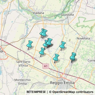 Mappa Viale Costituzione, 42024 Castelnovo di Sotto RE, Italia (4.80455)