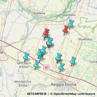 Mappa Viale Costituzione, 42024 Castelnovo di Sotto RE, Italia (6.06533)