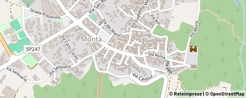 Mappa Montà