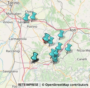 Mappa Via Cavour, 12046 Montà CN, Italia (12.25118)