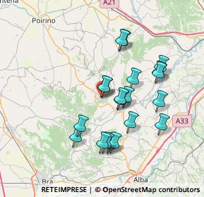 Mappa Via Cavour, 12046 Montà CN, Italia (6.6185)