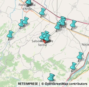 Mappa Viale Guglielmo Marconi, 43039 Salsomaggiore Terme PR, Italia (9.14)