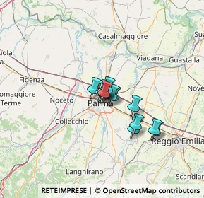 Mappa Via Torino, 43122 Parma PR, Italia (7.49077)
