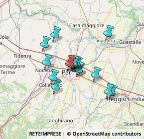 Mappa Via Torino, 43122 Parma PR, Italia (9.54063)