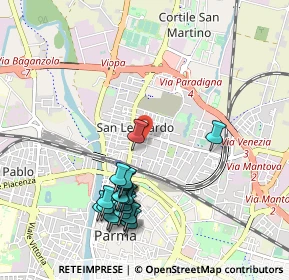 Mappa Via Torino, 43122 Parma PR, Italia (1.079)