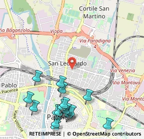 Mappa Via Torino, 43122 Parma PR, Italia (1.39)