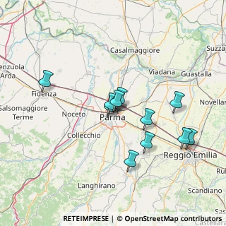 Mappa Via Marmolada, 43122 Parma PR, Italia (12.83909)