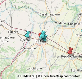 Mappa Via Marmolada, 43122 Parma PR, Italia (23.10583)