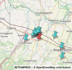 Mappa Via Marmolada, 43122 Parma PR, Italia (8.53583)