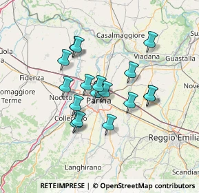 Mappa Via Marmolada, 43122 Parma PR, Italia (11.11235)