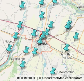 Mappa Via Marmolada, 43122 Parma PR, Italia (8.9175)