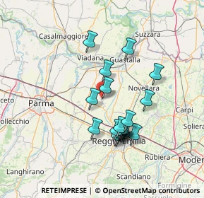 Mappa Via Vittorio Saltini, 42024 Castelnovo di sotto RE, Italia (12.60211)