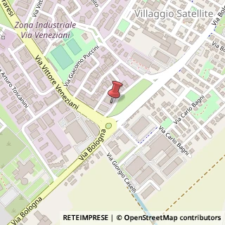 Mappa Via Claudio Monteverdi, 28, 44124 Ferrara, Ferrara (Emilia Romagna)