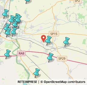 Mappa Via della Ginestra, 44123 Ferrara FE, Italia (6.27588)