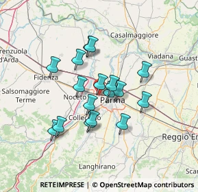 Mappa VIA FERDINANDO VIETTA, 43100 Parma PR, Italia (10.97059)
