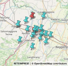 Mappa Via Vietta, 43126 San Pancrazio Parmense PR, Italia (10.53947)