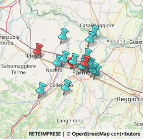 Mappa Via Vietta, 43126 San Pancrazio Parmense PR, Italia (9.37467)