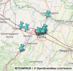 Mappa Via Vietta, 43126 Parma PR, Italia (8.70231)