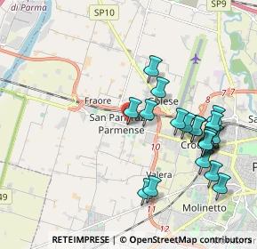 Mappa Via Ferdinando Vietta, 43126 San Pancrazio Parmense PR, Italia (2.0975)