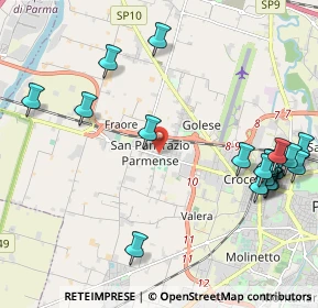 Mappa Via Vietta, 43126 Parma PR, Italia (2.6375)