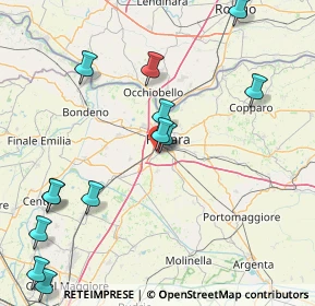 Mappa Via Reggiani, 44124 Ferrara FE, Italia (20.21462)