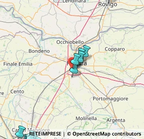 Mappa Via Reggiani, 44124 Ferrara FE, Italia (29.305)