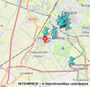 Mappa Via Reggiani, 44124 Ferrara FE, Italia (1.80583)
