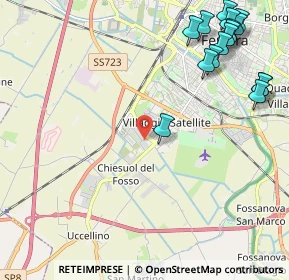 Mappa Via Amilcare Ponchielli, 44124 Ferrara FE, Italia (2.93313)