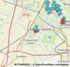 Mappa Via Amilcare Ponchielli, 44124 Ferrara FE, Italia (2.90727)