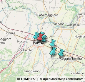 Mappa Via Mantova, 43122 Parma PR, Italia (7.59077)