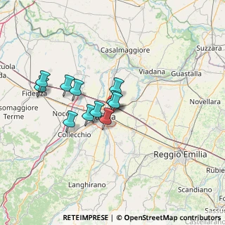 Mappa Via Mantova, 43122 Parma PR, Italia (10.81545)