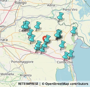 Mappa Via Enrico Berlinguer, 44025 Massa Fiscaglia FE, Italia (11.762)