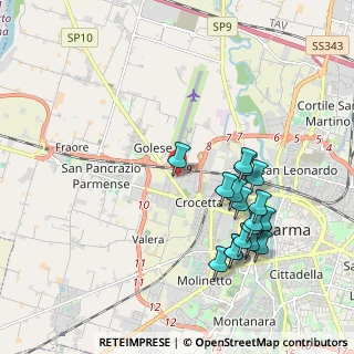 Mappa Piazza Antonio Salandra, 43125 Parma PR, Italia (2.06059)