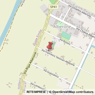 Mappa Via Tassinari, 23, 44042 Cento, Ferrara (Emilia Romagna)