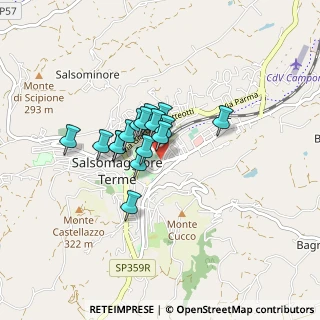 Mappa Via del Lavoro, 43039 Salsomaggiore Terme PR, Italia (0.53875)