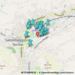Mappa Via del Lavoro, 43039 Salsomaggiore Terme PR, Italia (0.2705)