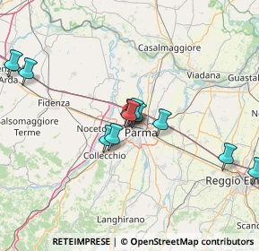 Mappa Via Adriano Mantelli, 43126 Parma PR, Italia (13.23455)