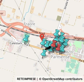 Mappa Via Pattacini, 43126 Parma PR, Italia (0.32143)