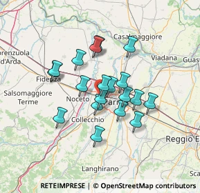 Mappa Via Pattacini, 43126 Parma PR, Italia (10.60632)