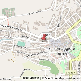 Mappa Via Giovanni Pascoli, 4, 43039 Salsomaggiore Terme, Parma (Emilia Romagna)