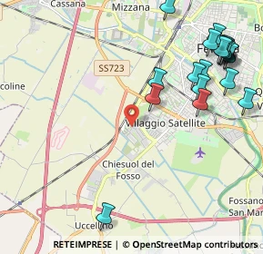 Mappa Via Bela Bartok, 44124 Ferrara FE, Italia (2.75)