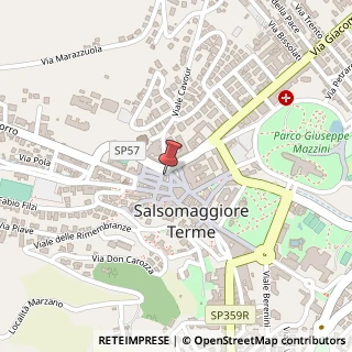 Mappa Piazza Lorenzo Berzieri, 8, 43039 Salsomaggiore Terme, Parma (Emilia Romagna)