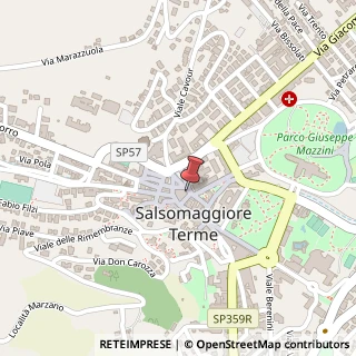 Mappa Piazza Lorenzo Berzieri, 7A, 43039 Salsomaggiore Terme, Parma (Emilia Romagna)