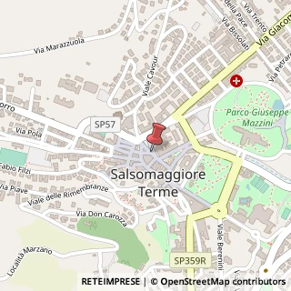 Mappa Piazza Lorenzo Berzieri, 7B, 43039 Salsomaggiore Terme, Parma (Emilia Romagna)