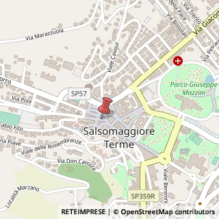 Mappa Piazza liberta' 10, 43039 Salsomaggiore Terme, Parma (Emilia Romagna)