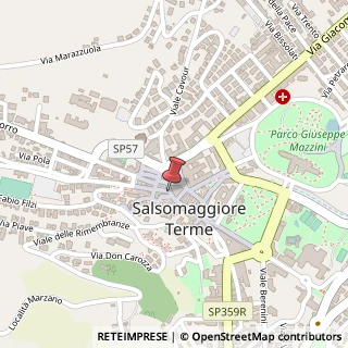 Mappa Piazza della Libertà, 7/A, 43039 Salsomaggiore Terme, Parma (Emilia Romagna)