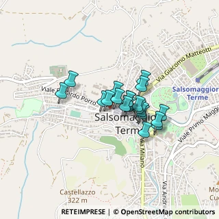 Mappa Via G. Valentini, 43039 Salsomaggiore Terme PR, Italia (0.285)