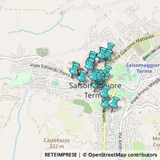 Mappa Via G. Valentini, 43039 Salsomaggiore Terme PR, Italia (0.281)