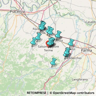 Mappa Via Giovanni Valentini, 43039 Salsomaggiore Terme PR, Italia (9.947)